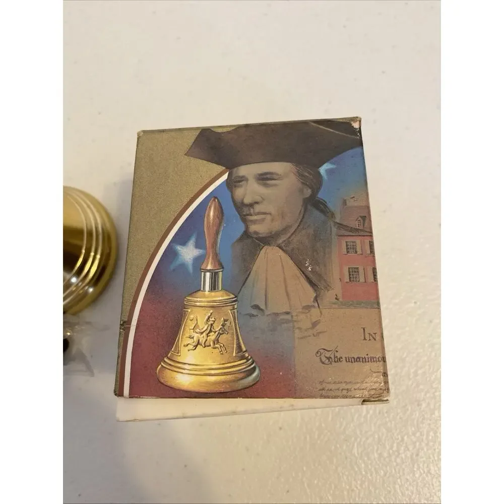 Vintage 1979 Avon Collection Paul Revere Bell Decanter Clint After Shave